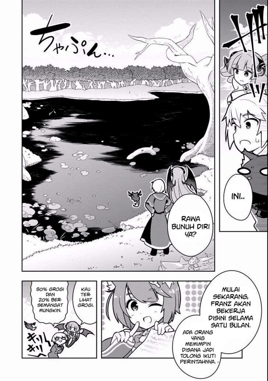Wakamono no Kuro Mahou Hanare ga Shinkoku desu ga, Shuushoku shite Mitara Taiguu Iishi, Shachou mo Tsukaima mo Kawaikute Saikou desu Chapter 03.2 Gambar 3